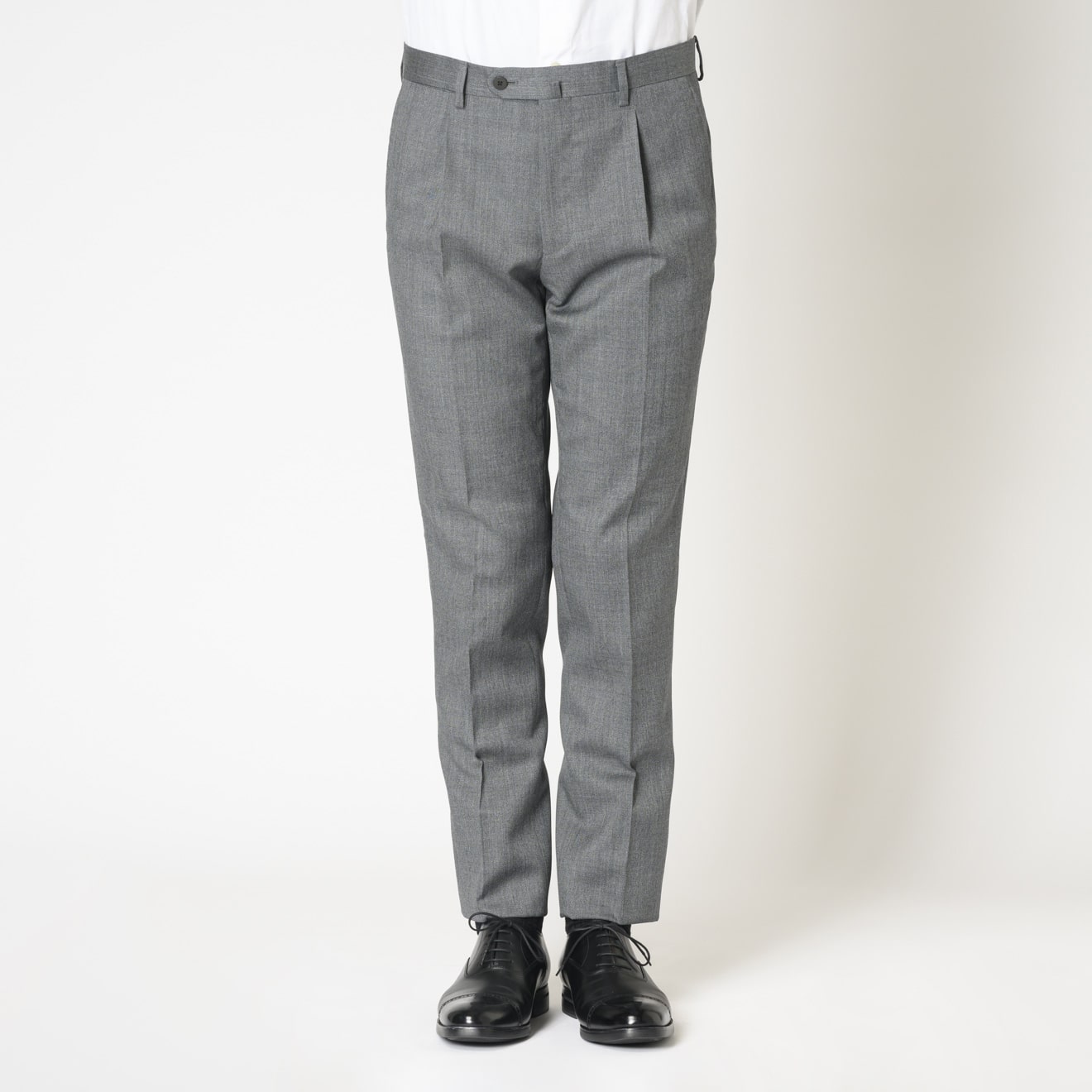 ≪WEB新作≫CANONICO/カノニコ/ハリ感/モヘア30%/段返り3釦/ワンタック