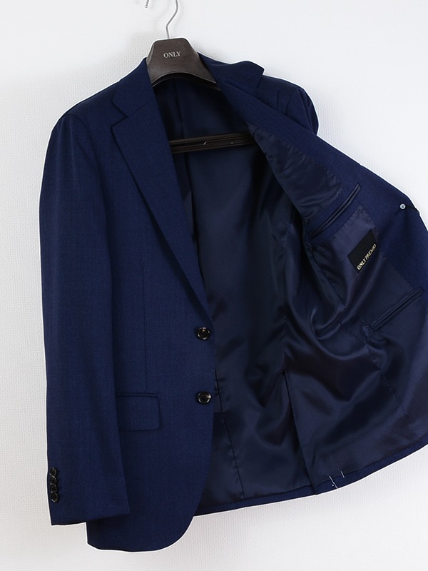 ≪WEB新作≫CANONICO/カノニコ/ハリ感/モヘア30%/段返り3釦/ワンタック