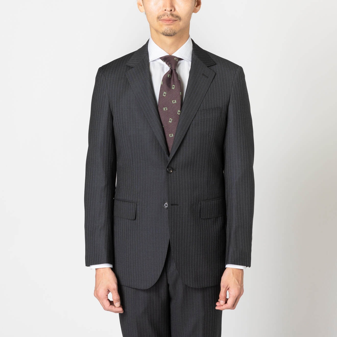 ≪WEB半額≫PREMIO/LoroPiana/ロロピアーナ/シングル2釦//ワンタック