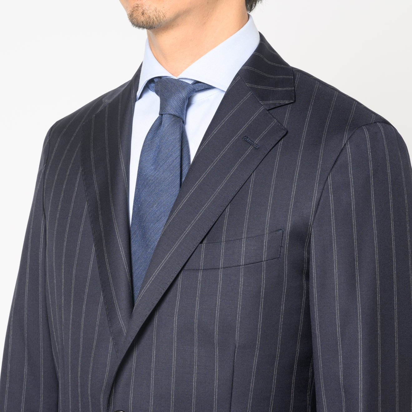 ≪WEB新作≫CANONICO/カノニコ/ペレニアル/段返り3釦/ワンタックスリム