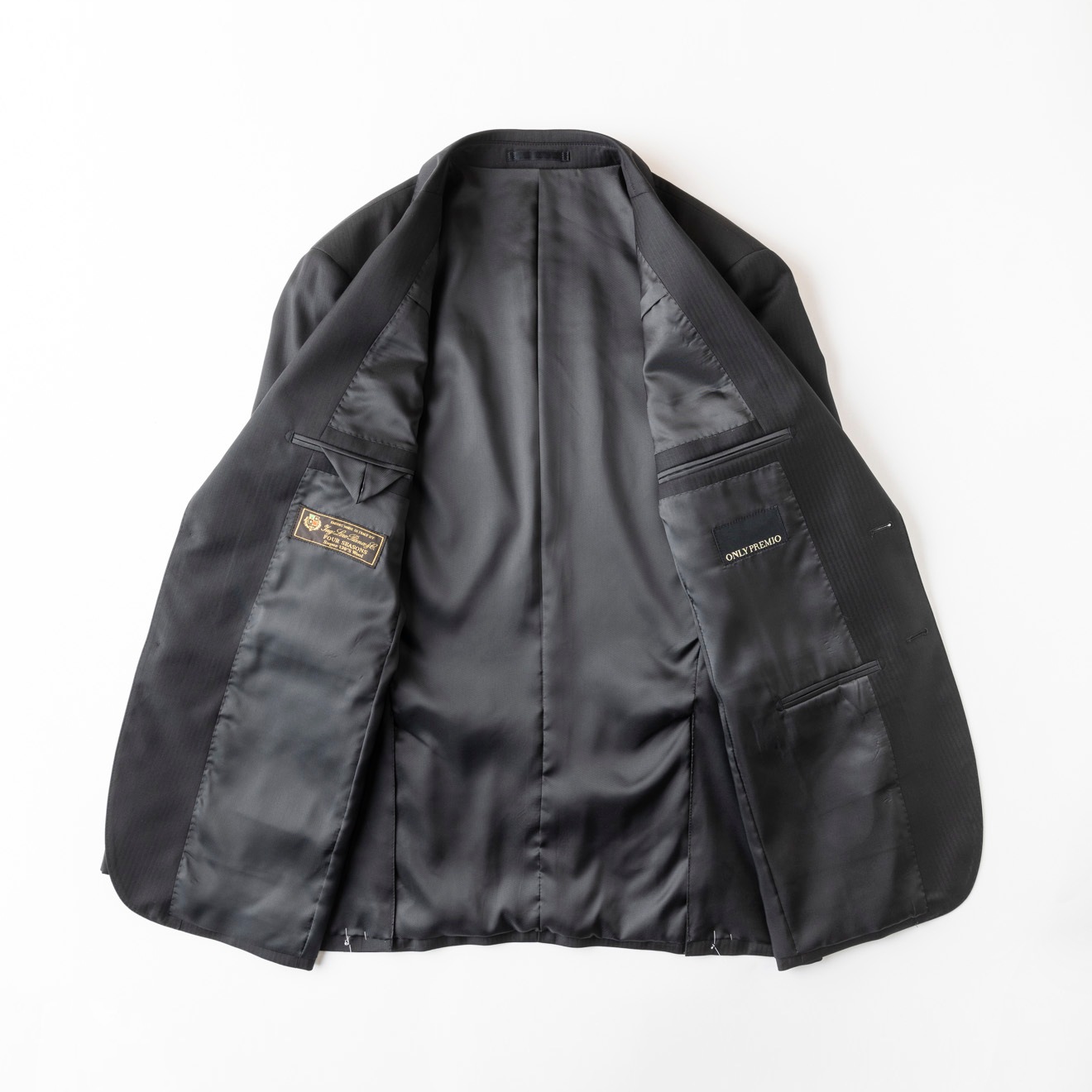 ≪半額SALE≫PREMIO/LORO PIANA/ロロピアーナ/シングル2釦/ワンタック