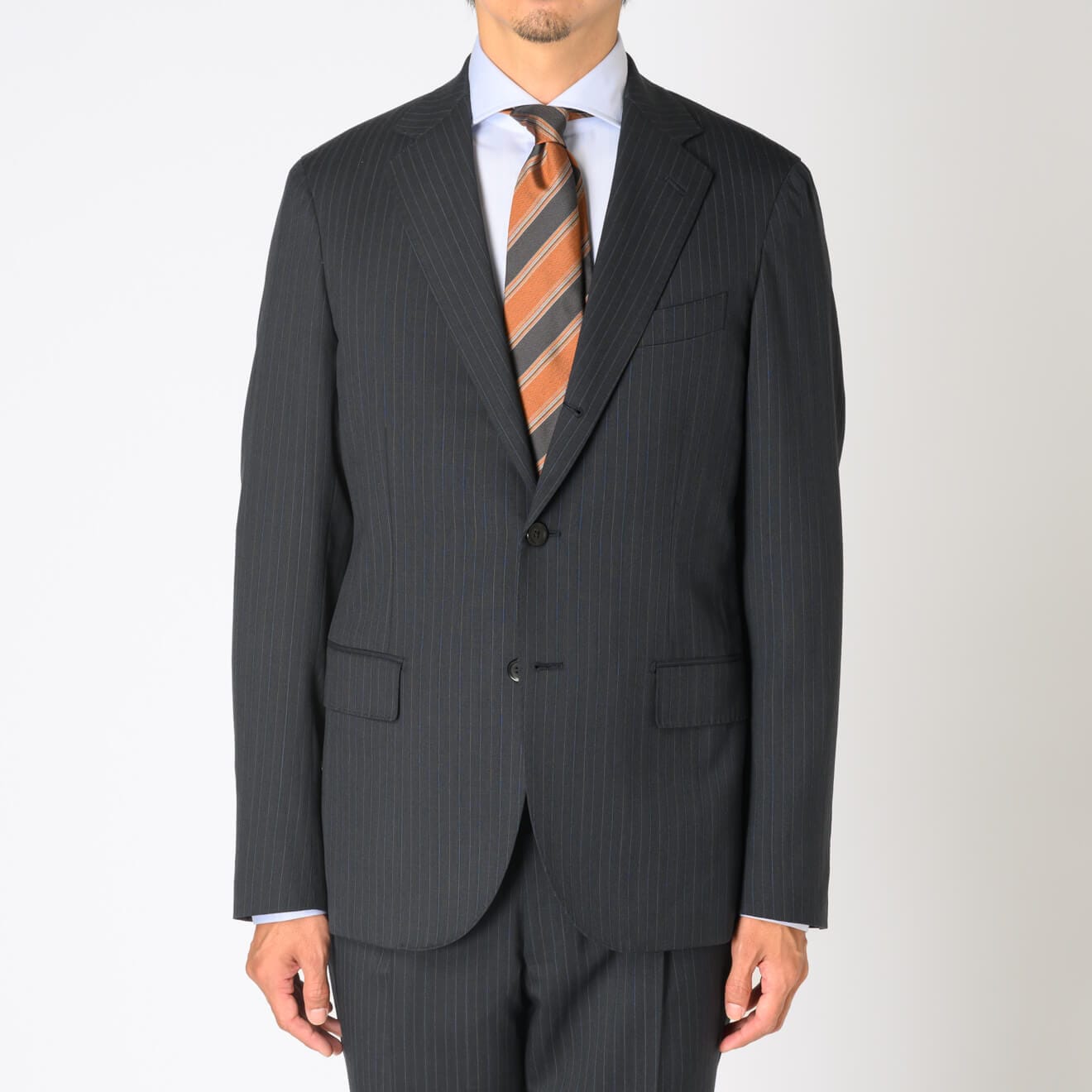 定価7.5万 renoma×Super120's オルタネイトストライプ スーツ ≪WEB新作≫AUTHENTICO/オーセンティコ/SUPER120's/オルタネイト