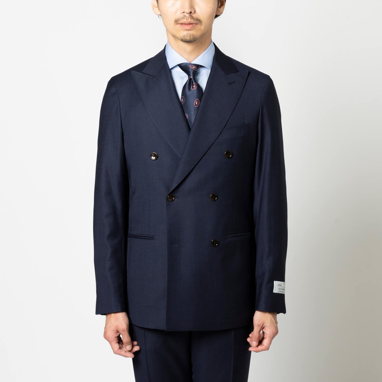 ≪WEB新作≫PREMIO/REDA/レダ/ FLEXO/ダブルブレスト/ワンタックスリム