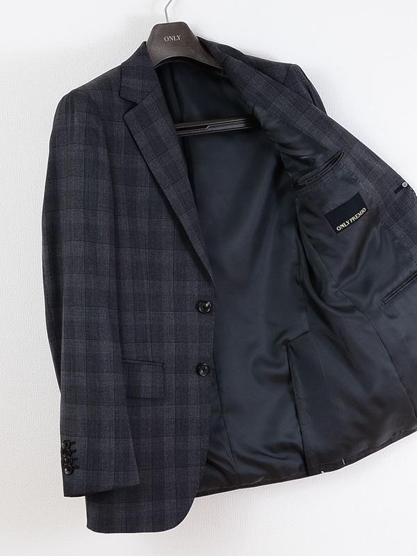 ≪WEB新作≫PREMIO/LORO PIANA/ロロピアーナ/シングル2釦/ストレッチ