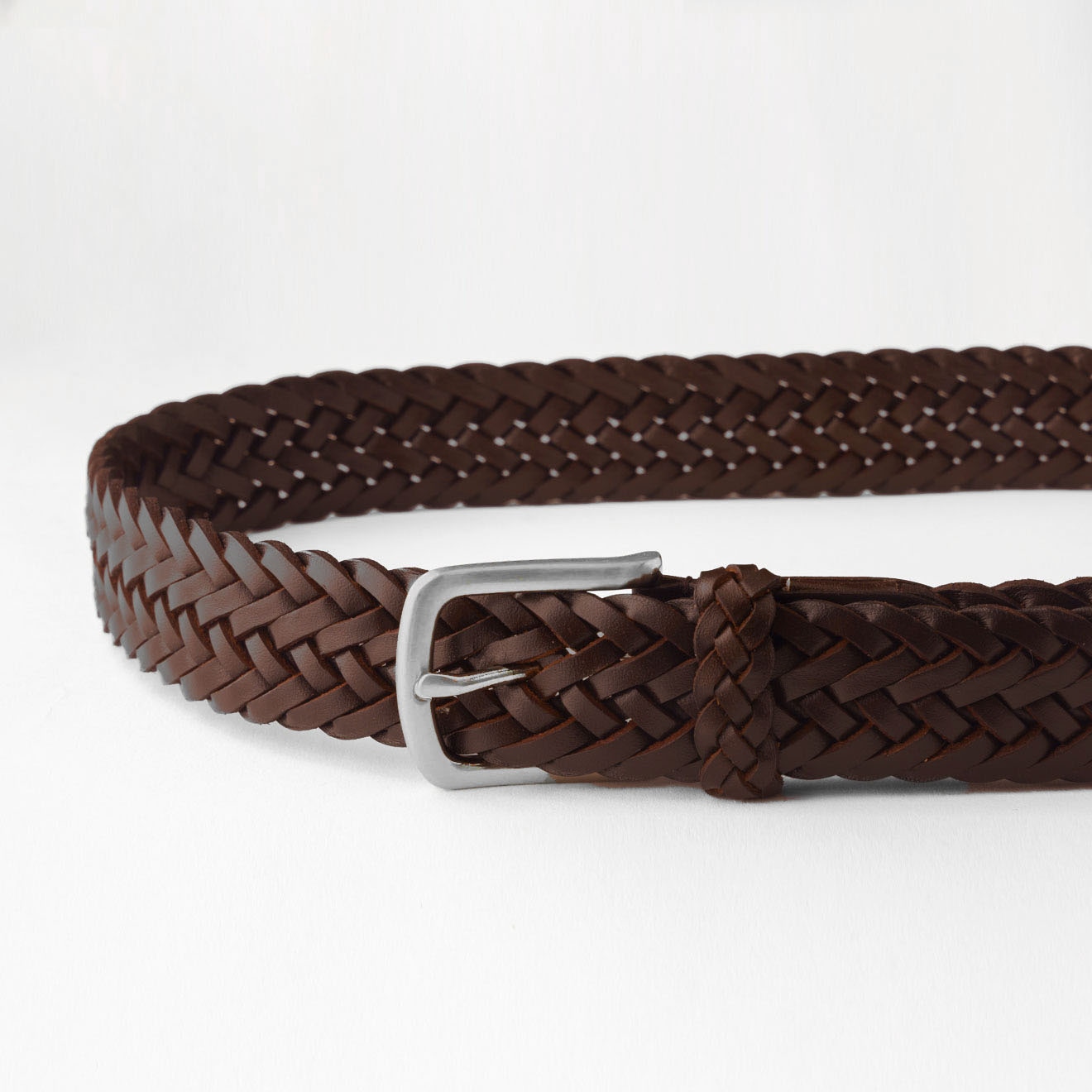 ≪WEB新作≫レザーメッシュベルト/ブラウン/ベルト | すべてのベルト