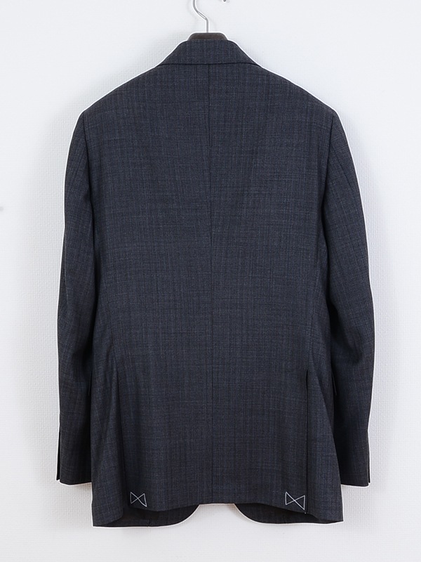 ≪WEB半額≫REDA/レダ/SUPER130'S/毛100％/グレー/ストライプ