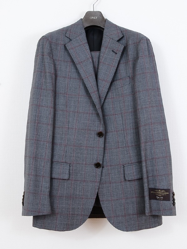 ≪WEB特価≫CANONICO/カノニコ/super110/シングル2釦/ワンタックスリム