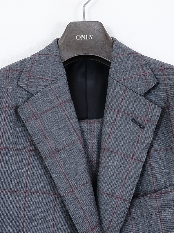 ≪WEB冬特価≫CANONICO/カノニコ/super110/シングル2釦/ワンタック