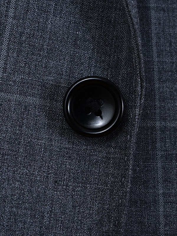 ≪半額SALE≫CANONICO/カノニコ/SUPER110'S/毛100％/グレー/チェック