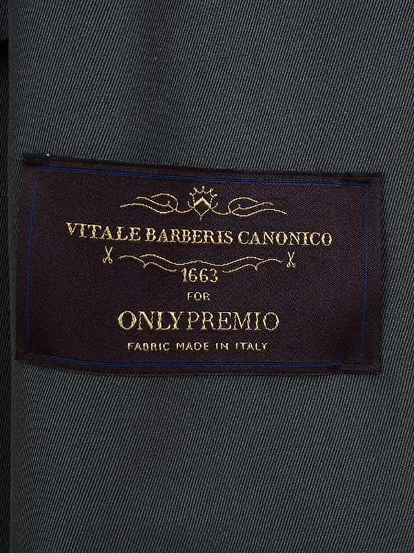 新品★定価8.9万 イタリア生地 カノニコ CANONICO Super120’s 新作 ウール毛100％ ピンストライプスーツ 98AB6 背抜き グレー ◆8154◆ 新品☆定価8.9万 イタリア生地 カノニコ CANONICO Super120\u0027s 新作