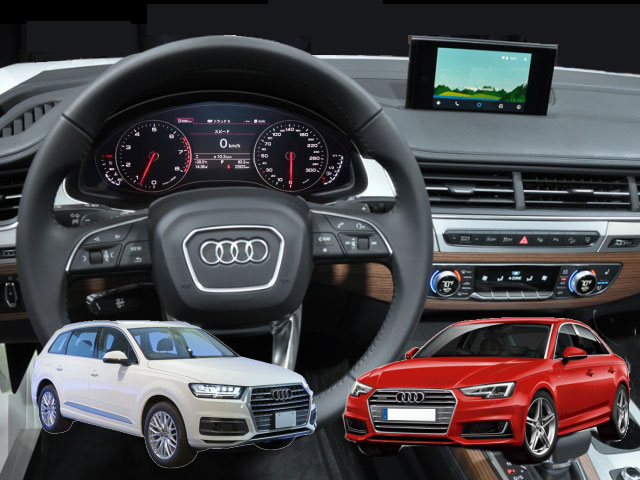 AUDI/TYPE-RXS2017��A4/A5/Q5/Q7���֥��󥿡��ե������ȣģͣ�/CARPLAY�б�