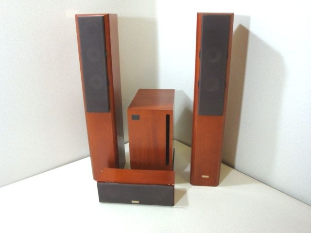 ONKYO トールボーイ型スピーカー D-077E あざとい 4本セット 