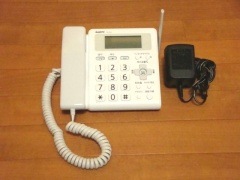 SANYO ����衼 �ǥ����륳���ɥ쥹 α�������õ� TEL-DJ2