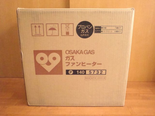 新品未開封】ノーリツ GFH-2401S 9畳 都市ガス用 ガスファンヒーター