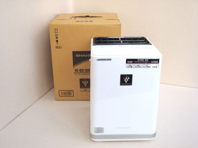 SHARP シャープ プラズマクラスター IG-BK100 イオン発生機 10年製