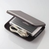 ELECOM エレコム ポータブルHDD用セミハードケース HDC-001GY グレー|ケース・アクセサリ|┗ 周辺機器