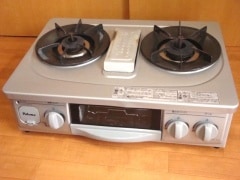 Paloma パロマ ガステーブル プロパン LP コンロ IC-K310SF-R 09年製 