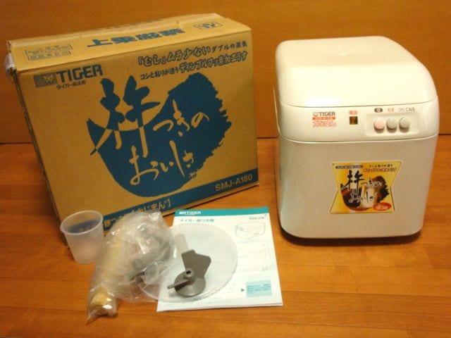 TIGAR タイガー 力じまん 餅つき機 1升 SMJ-A180 自家製 みそ 