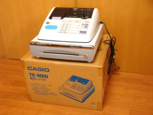 新品未使用 CASIO 電子レジスタ TE-M80 CASIO カシオ 電子レジスター