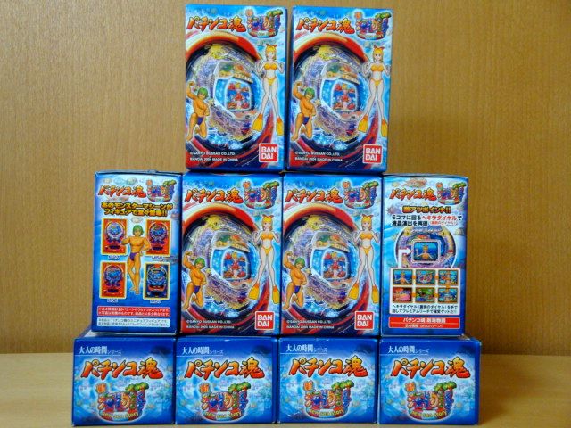 BANDAI バンダイ パチンコ魂 新海物語 new sea story フィギュア 10個