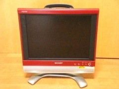 SHARP シャープ AQUOS アクオス LC-13S4-S 液晶テレビ レッド 13型 06