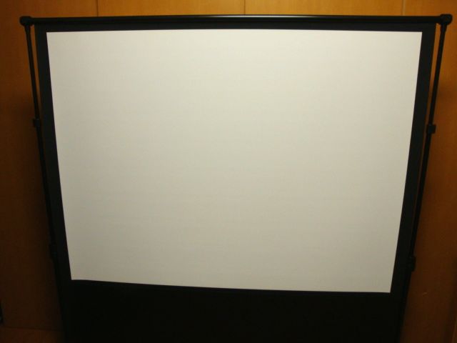 保障付 NEC VL-S60E 60インチ 広視野角 ロールスクリーン 自立型 4:3 ケース一体型 携帯 新作入荷，お買い得 美品 NEC 60インチ 広視野角スクリーン 自立