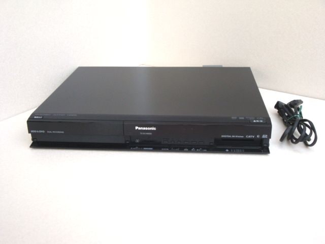 Panasonic HDD搭載DVDビデオ一体型レコーダー　VHS 地デジ非対応 Panasonic HDD搭載DVDビデオ一体型レコーダー VHS 地デジ非対応 1円