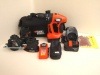 BLACK&DECKER 14.4V 充電式 ドリル ドライバー サンダー 丸のこ ジグソー SX6000 デジタル距離計 BDSM400 電動工具 DIY|ドライバ|┣電動工具