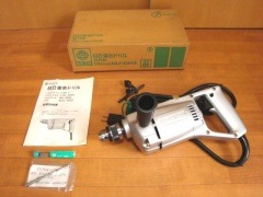 HITACHI 日立工機 鉄工用 電気ドリル NU-DH4 電動工具 DIY ビット 超硬  