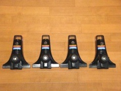 TERZO ベースキャリア フット EF3 ジムニー 標準ルーフ レインモール