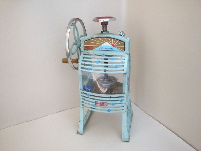 初雪 業務用かき氷機 業務用 かき氷機 手動 初雪 ブロックアイス