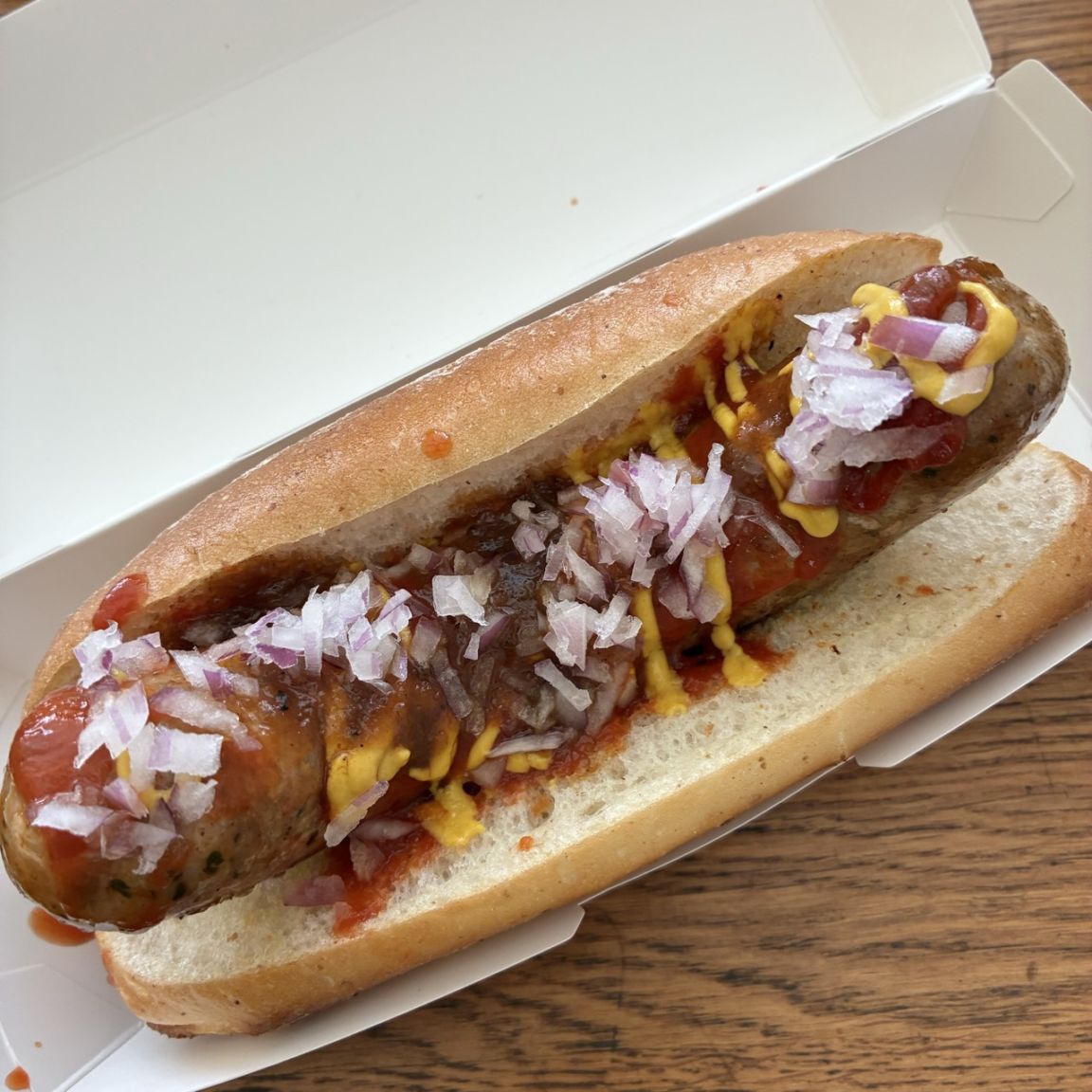 【電話して頂ければ、20分ほどでお作りします。土日のみ販売】ホットドッグ　※店頭引渡しのみの商品です。ご来店日時を備考欄にご記入ください。