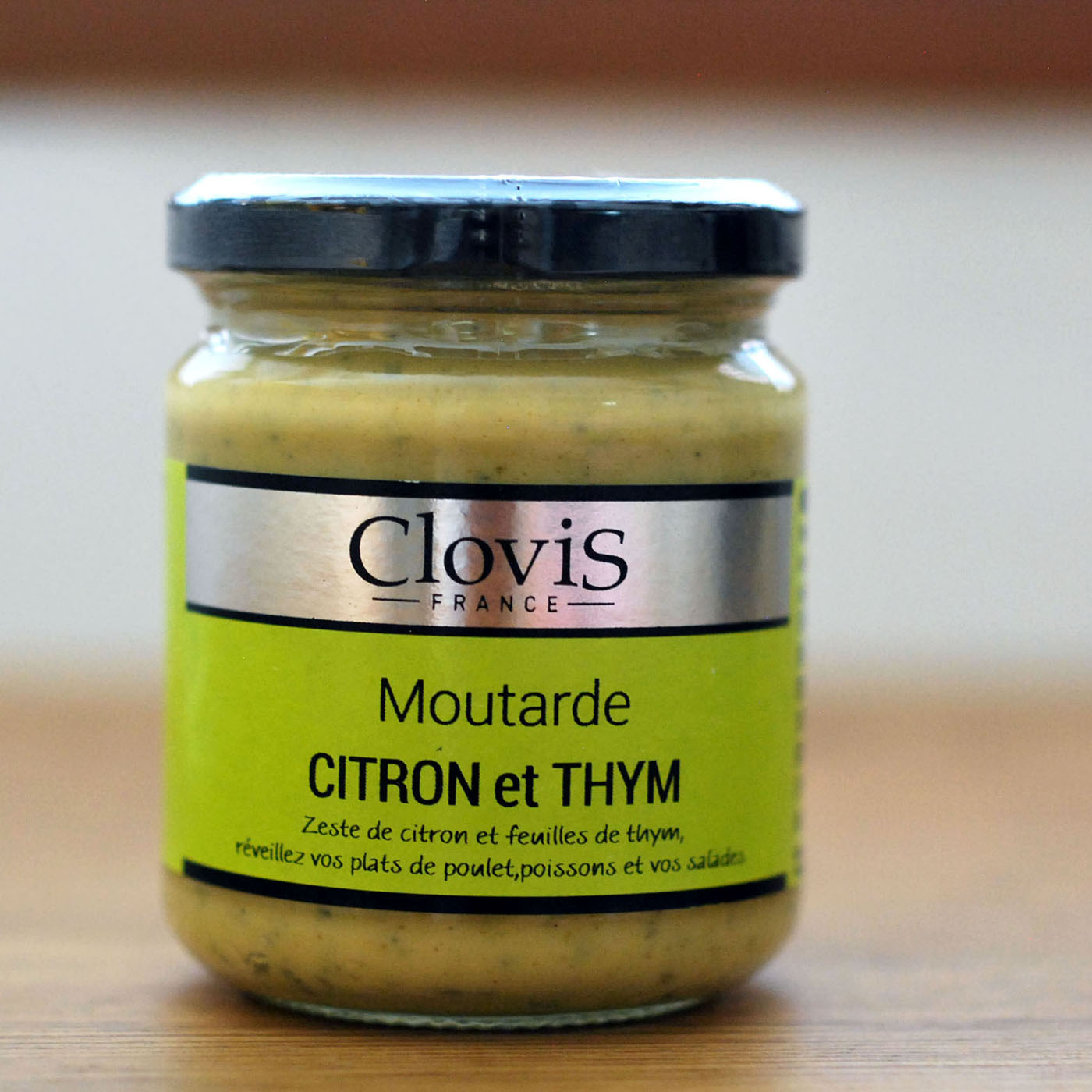 タイムシトロンマスタード 200g clovis 常温 ※冷凍不可の為、冷凍商品との同梱の場合、冷蔵にて発送。