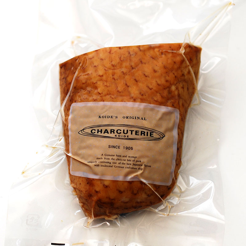 鴨スモーク（ブロック）　約125g　冷蔵　Magret de canard fume 鴨胸肉の燻製品