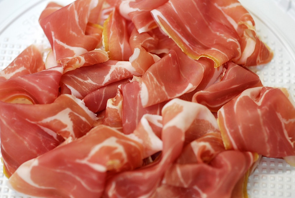 ピエール･オテイザさんのバイヨンヌ産生ハム（スライス）約100g　冷蔵