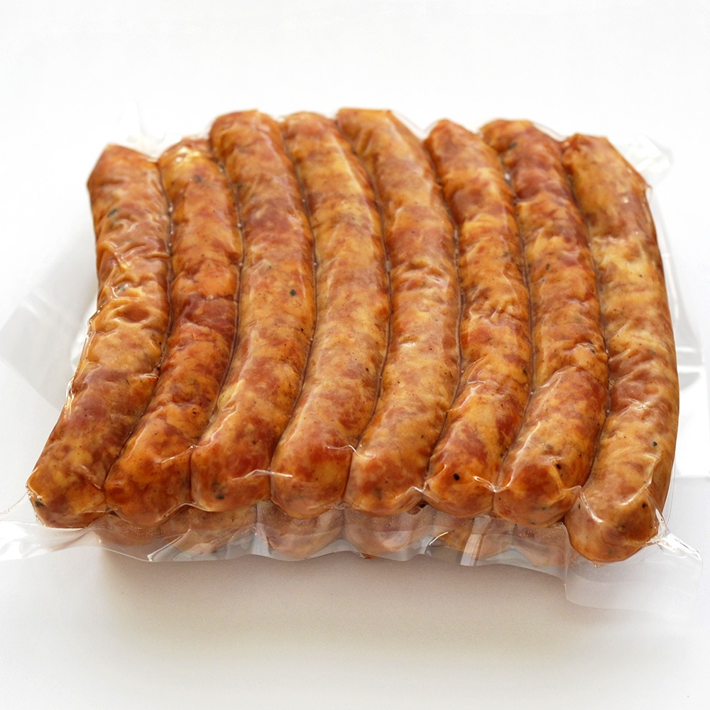 ガーリックペッパーソーセージ500g ※1本の長さは、約12cmです。約14本入 冷凍