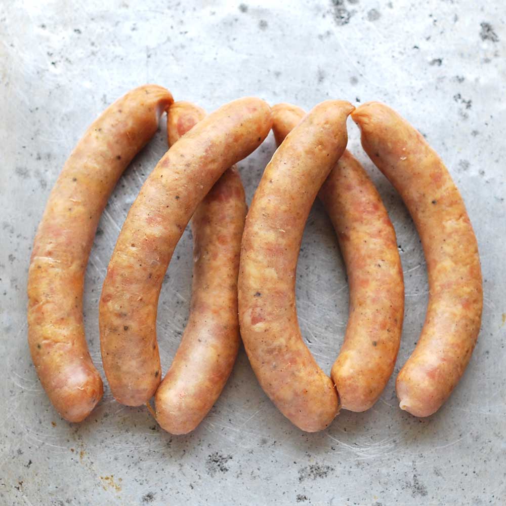 ガーリックペッパーソーセージ500g ※1本の長さは、約12cmです。約14本入 冷凍