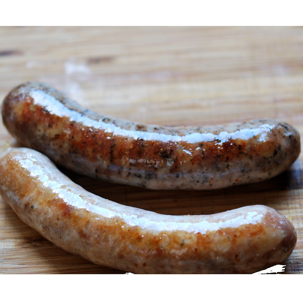 生ソーセージ（チューリンガーブラートブルスト）1本入、約120g　冷凍