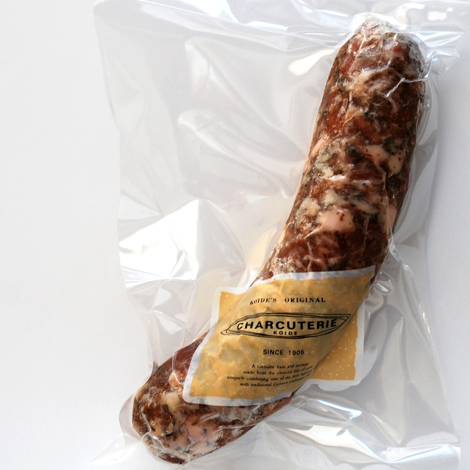 生ソーセージ（チューリンガーブラートブルスト）1本入、約120g　冷凍