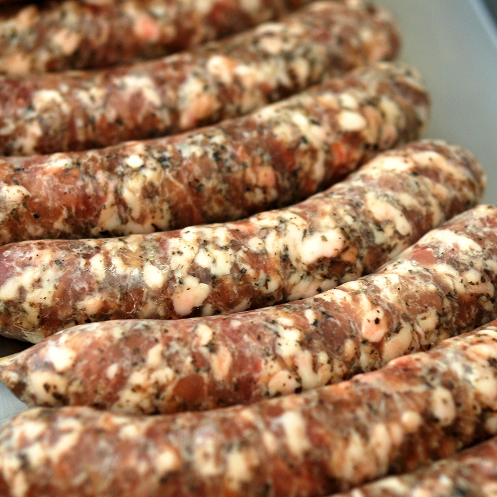 生ソーセージ（チューリンガーブラートブルスト）1本入、約120g　冷凍