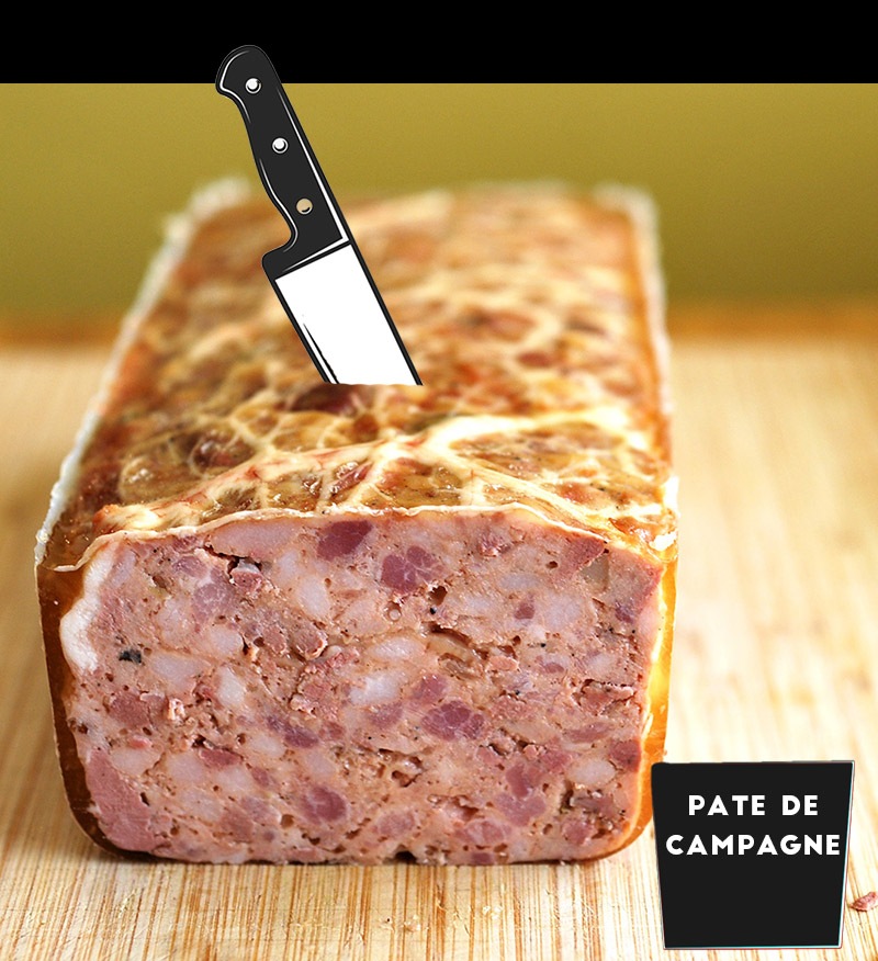 パテ・ド・カンパーニュ 約130g 冷凍 Pate de Campagne