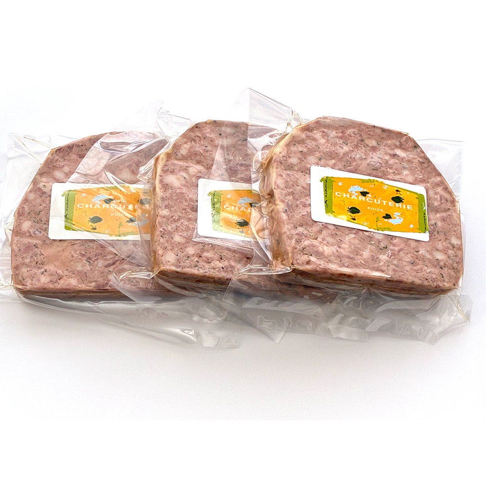 パテ・ド・カンパーニュ 約390g(約130g×3p)　冷凍　送料無料　沖縄+935円、北海道+715円、九州、北東北+330円、四国、南東北+220円、中国+110円