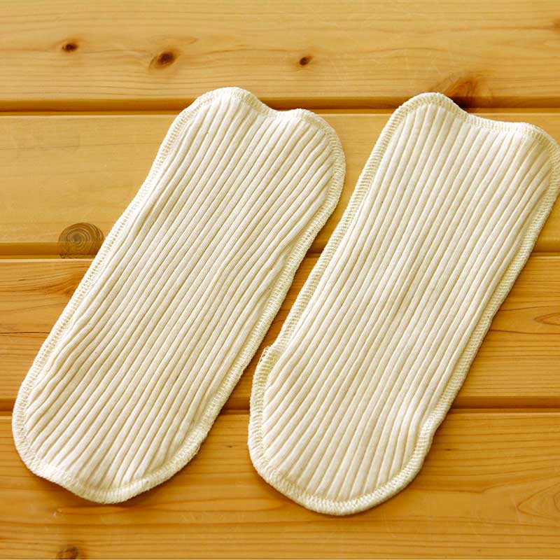 布ナプキン エコナプ 4枚重ね（リブ生地） 白のみ