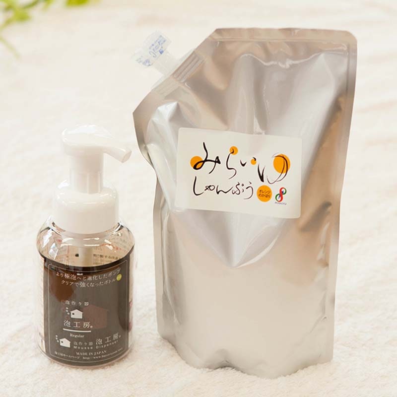 みらいゆ泡工房セット(しゃんぷう・泡工房2点セット)