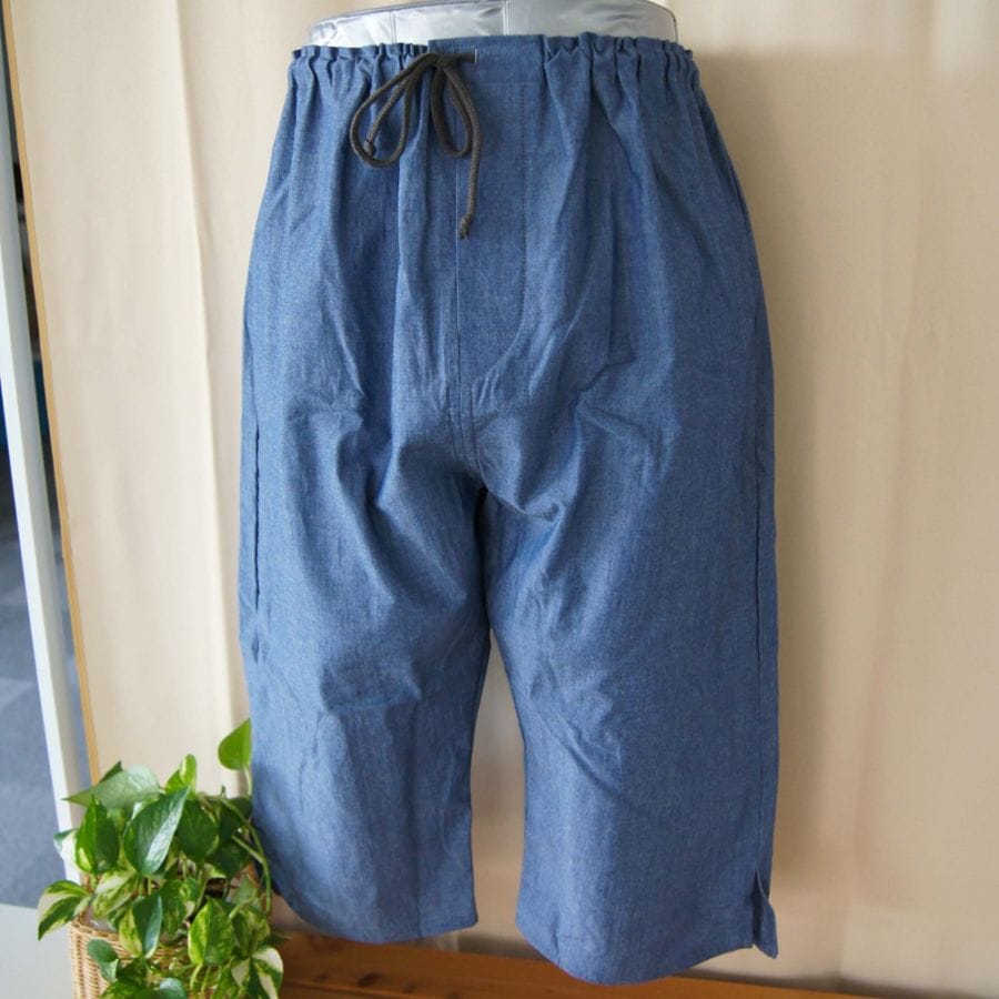 『ゆるエコ』ロングトランクス ゆるゆる綿100% 前開き おしゃれ ステテコ ニューモデル