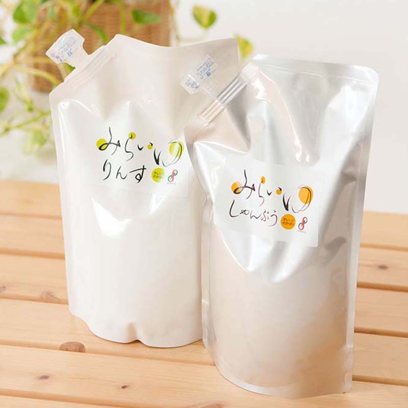 『みらいゆ しゃんぷぅ』 +『みらいゆ りんす』 詰替セット