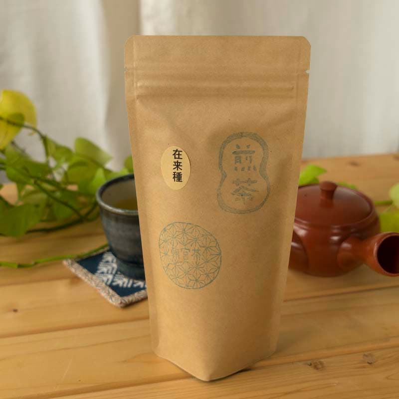 自然に育てた貴重な『在来種のお茶(煎茶)』 100グラム