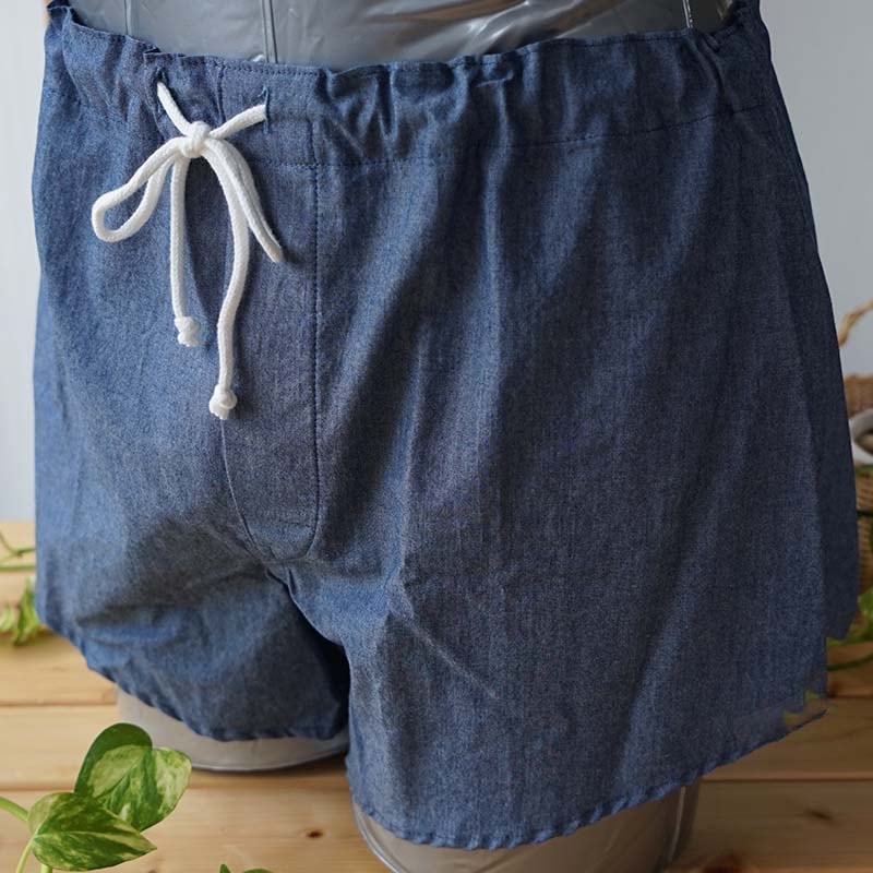 ※カーキのみ『ゆるエコ』Comfortトランクス ゆるゆる綿100% ３L～５L