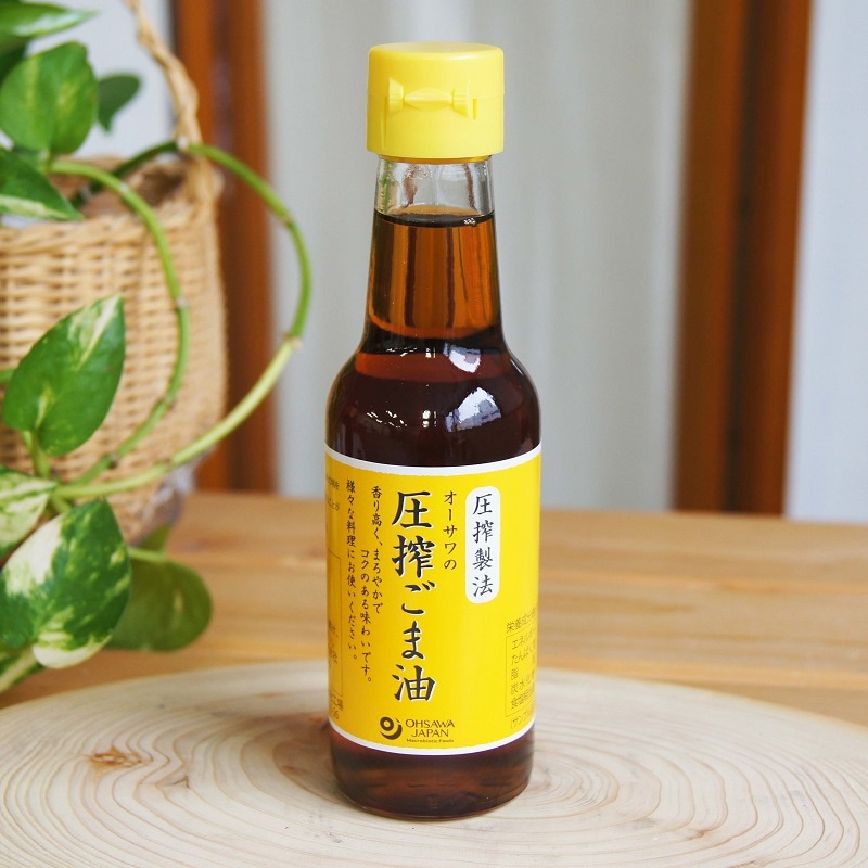 オーサワの圧搾ごま油（卓上） 140g