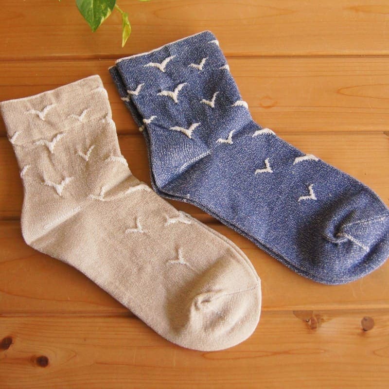 【天衣無縫】やさしいソックス マリン